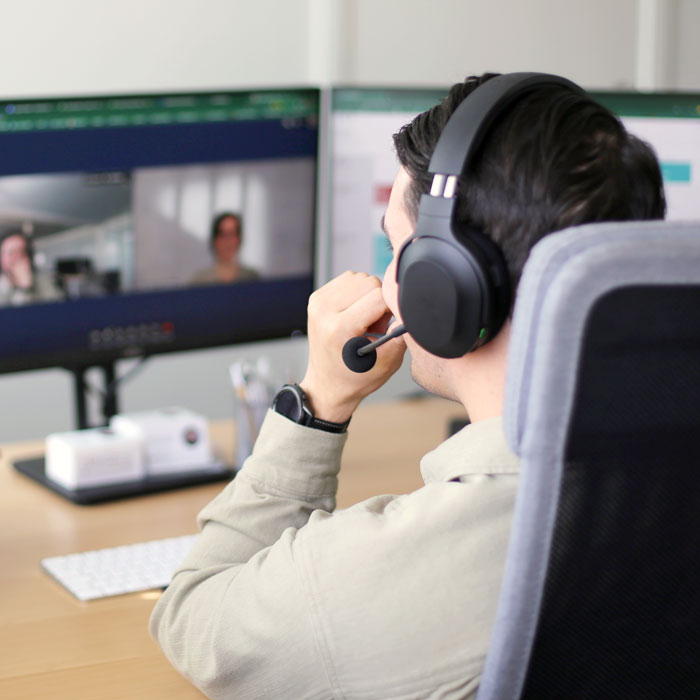 CleanManager-Support unterstützt ein Reinigungsunternehmen beim Start mit persönlichem Onboarding und individueller Anleitung.